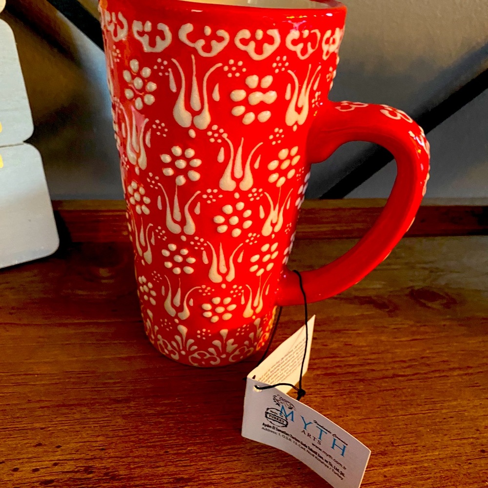 ❤️MYTH ARTS ❤️HAND MADE MUG FROM TURKEY!